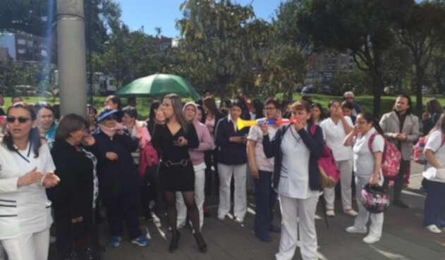 PROTESTA EN LA ESP ESIMED