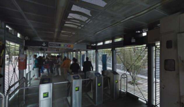 Estación de Transmilenio de Las Aguas