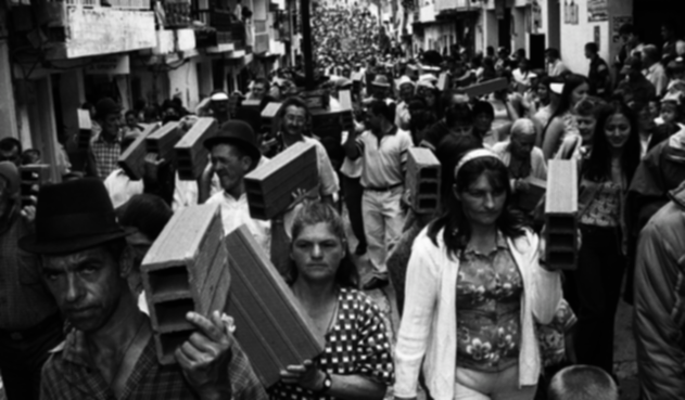 Exposición sobre conflicto armado colombiano