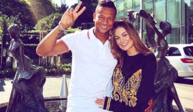 Fredy Guarín y Sara Uribe