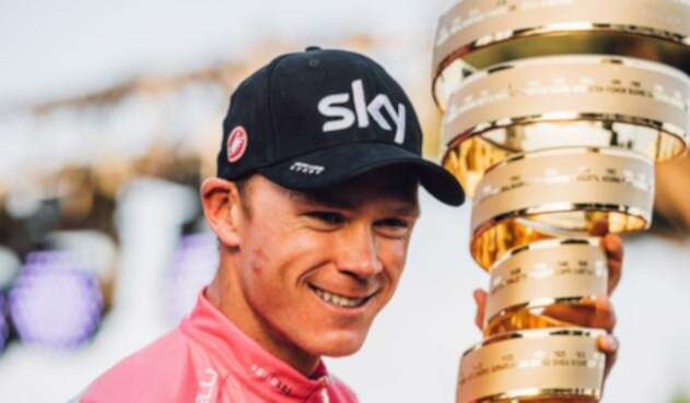 Chris Froome, ganador del Giro 2018