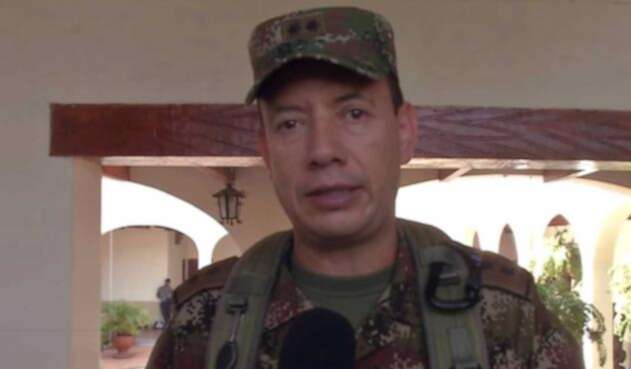 El general Luis Fernando Rojas.