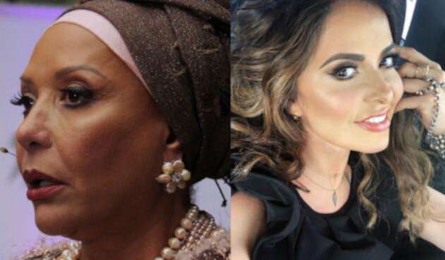 Piedad Córdoba y Gloria Trevi