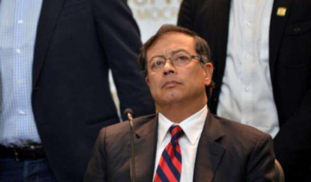 Gustavo Petro, en el Senado