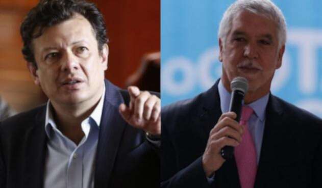 Hollman Morris y Enrique Peñalosa