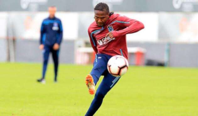 Hugo Rodallega · Trabzonspor 2018 Hugo Rodallega ya suma tres temporadas en el Trabzonspor de Turquía