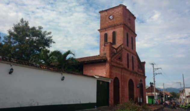 Antigua iglesia de Ambalema, ubicada en el centro histórico del municipio.