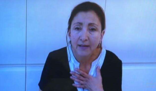 Ingrid Betancourt Ingrid Betancourt narró sus experiencias en medio del secuestro ante la JEP.