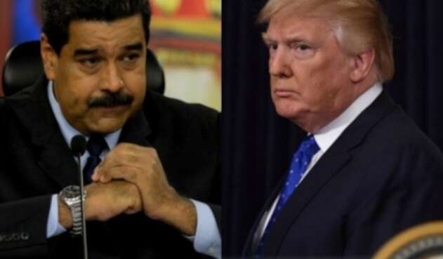 Nicolás Maduro y Donald Trump.