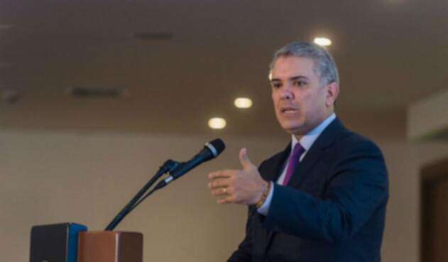 El presidente Iván Duque dice que sin reelección presidencial se puede eliminar dicha iniciativa.