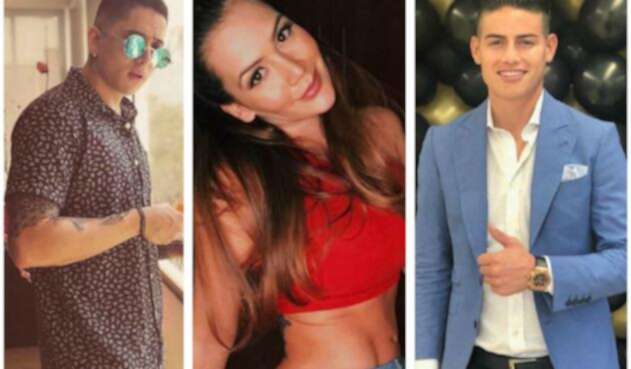 Andy Rivera, Lina Tejeiro y James