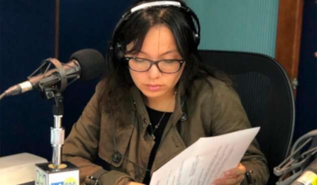 Jennifer Pedraza, líder de la Asociación Colombiana de Representantes Estudiantiles de la Educación Superior