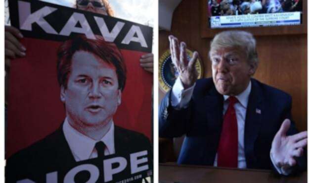 Brett Kavanaugh y Donald Trump Brett Kavanaugh y Donald Trump
