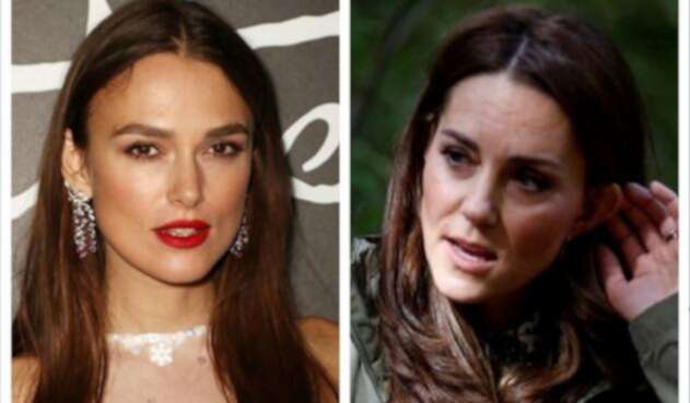 Keira Knightley y Kate Middleton