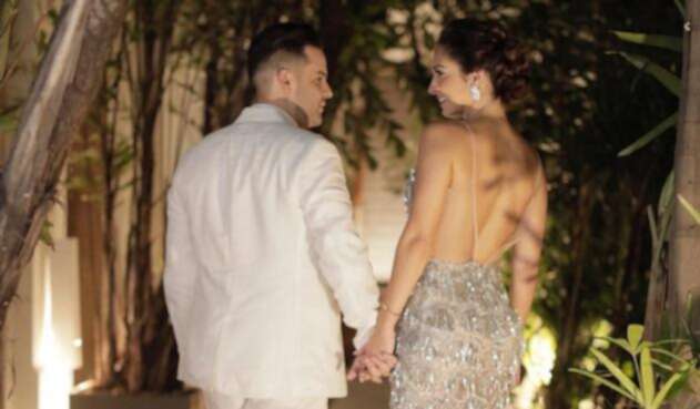 Kimberly Reyes y Federico Severini