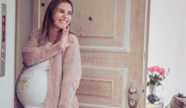 María Clara Rodríguez está embarazada