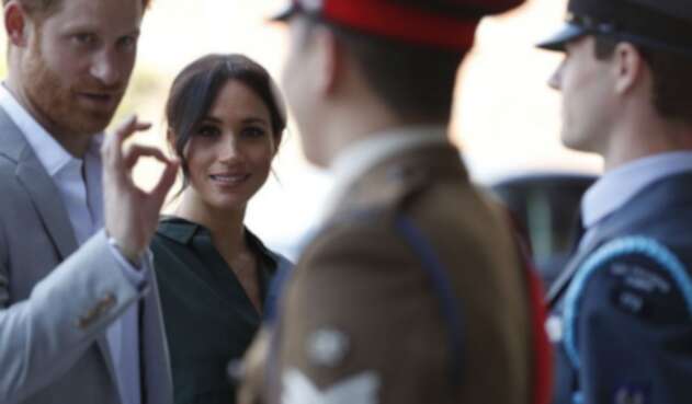 El príncipe Harry y la duquesa de Sussex, Meghan Markle.