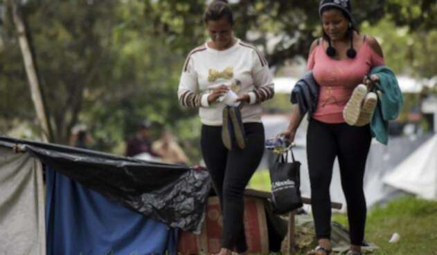 Migrantes venezolanos en Bogotá 2 El Gobierno nacional presentó el Conpes, un documento con las estrategias para mitigar la crisis de venezolanos en el país.