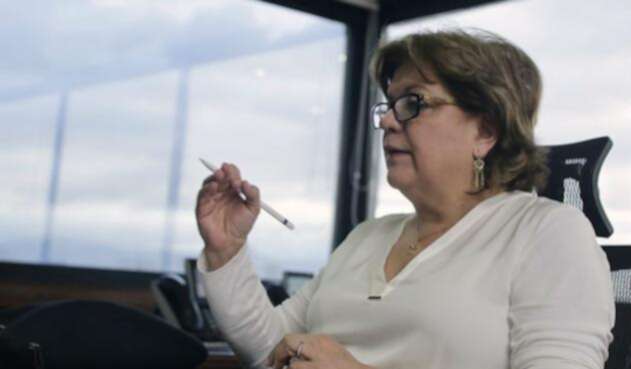 Ministra Gloria María Borrero. Ministra Gloria María Borrero.