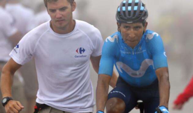 Nairo Quintana en el Tour de Francia 2018