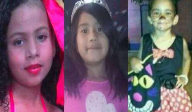 Niñas asesinadas en Colombia
