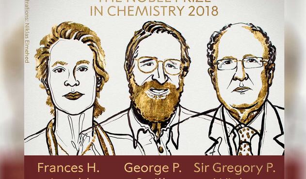 Nobel Química para Arnold, Smith y Winter Nobel Química para Arnold, Smith y Winter