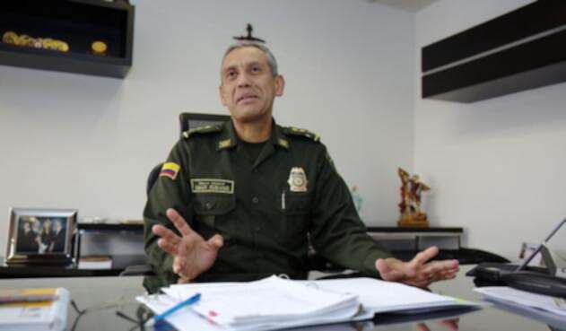 El mayor general Ómar Rubiano Castro, director de seguridad ciudadana de la Policía Nacional