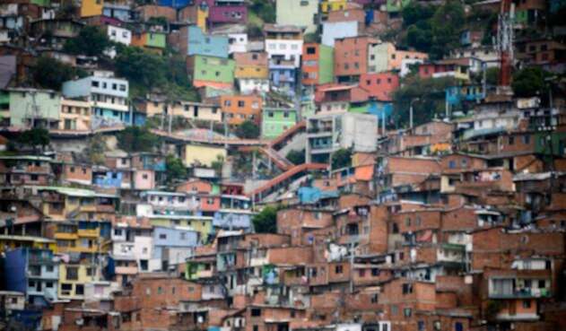 La Comuna 13 de Medellín, donde tuvo lugar la Operación Orión el 16 y 17 de octubre de 2002