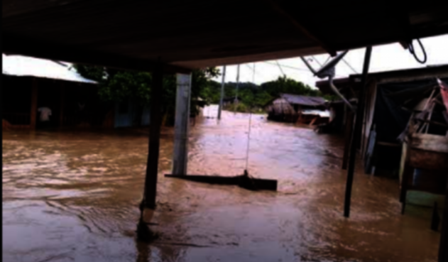 Lluvias en Sipí, Chocó.
