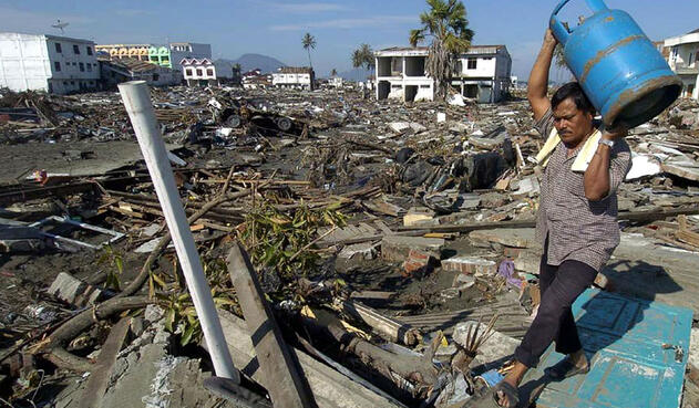 Terremoto y tsunami en Sumatra (Indonesia)