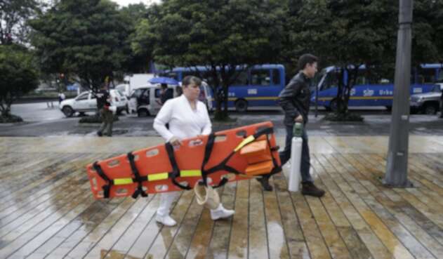 Simulacro de evacuación en emergencias 5
