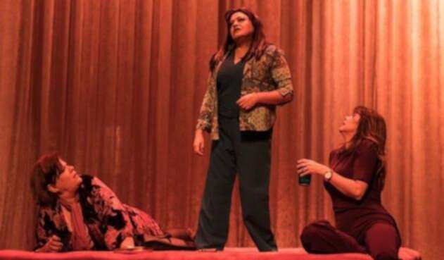 Carmenza González, Marcela Benjumea y Marcela Gallego