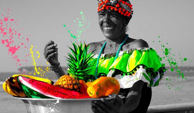 Transhuella arte que resalta la cultura de las comunidades de Colombia