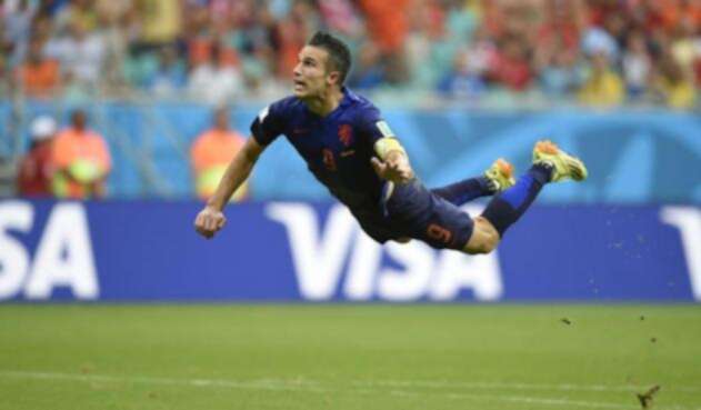 Robin Van Persie, delantero holandés