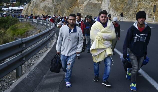 Venezolanos migrantes Perú
