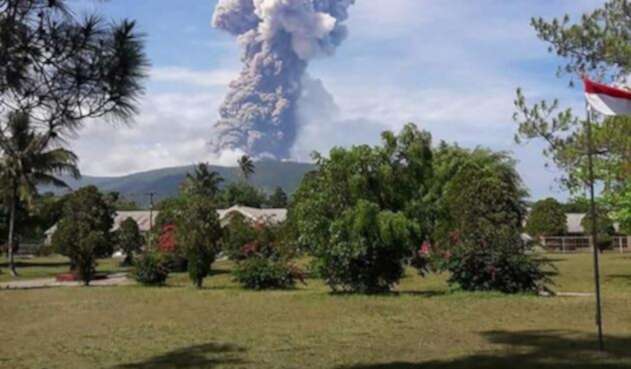 Volcán Indonesia