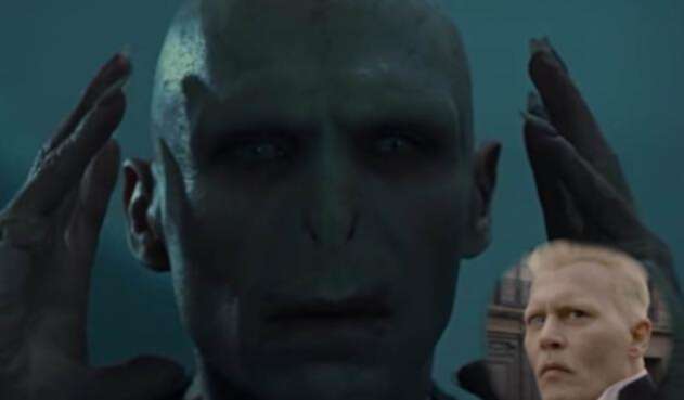 Voldemort y Grindelwald