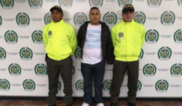 Bernabé Millán, alias 'El Manco' fue capturado en el aeropuerto ElDorado.
