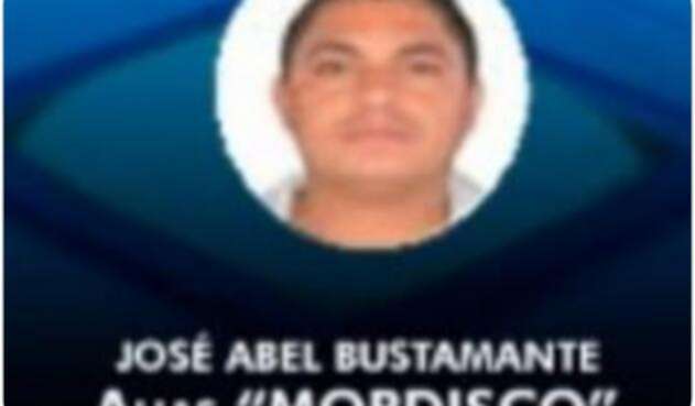 Alias Mordisco, integrante del Clan del Golfo Alias Mordisco, integrante del Clan del Golfo