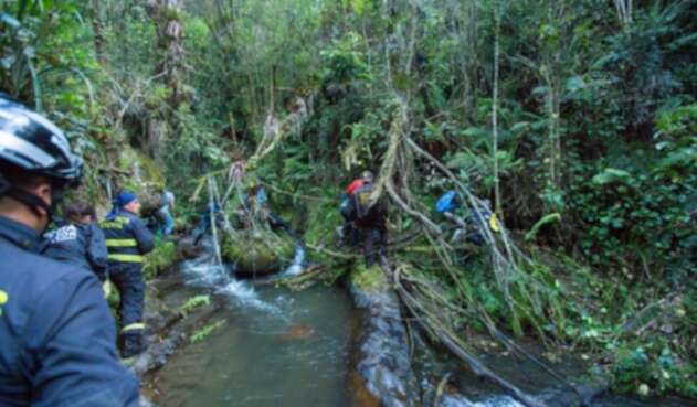 Rescate del alcalde Peñalosa en los cerros de Bogotá