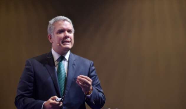 El presidente Iván Duque defendió su gobierno.