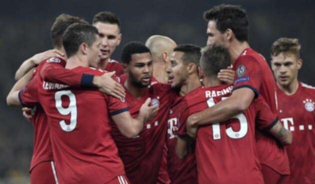 Bayern Munich, actualmente segundo en la Bundesliga con 20 puntos Bayern Munich, actualmente segundo en la Bundesliga con 20 puntos