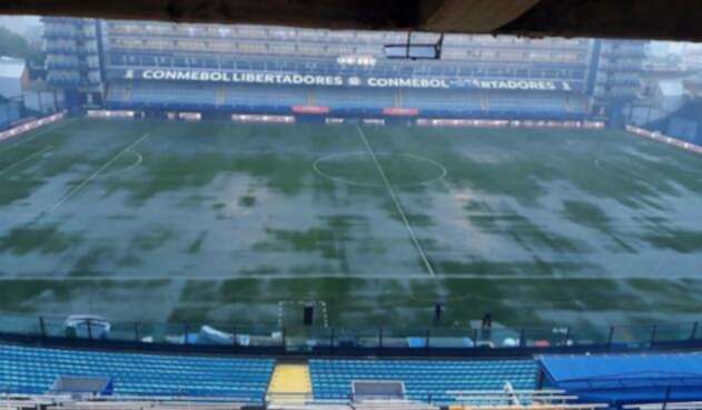 La Bombonera inundada La Bombonera inundada