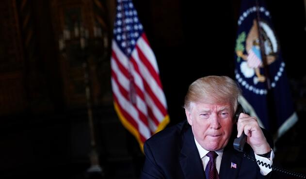 El presidente de EE.UU., Donald Trump.