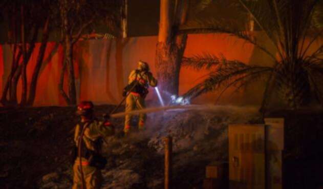 Imágenes de los incendios en California Imágenes de los incendios en California