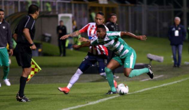 La Equidad intentó en los últimos minutos empatar la serie ante Junior