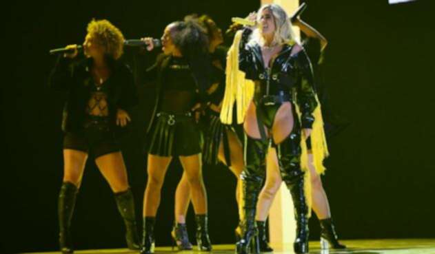 Karol G en los Grammy Latino