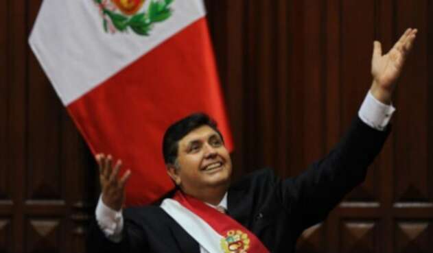 Expresidente peruano Alan García.