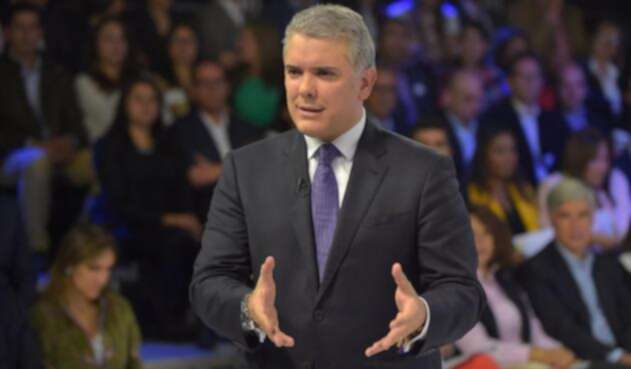 Iván Duque, presidente de Colombia