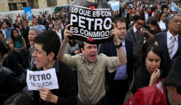 Manifestaciones en favor de Gustavo Petro Manifestaciones en favor de Gustavo Petro